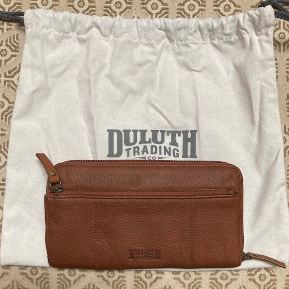 Duluth Lifetime Leather Wallet - Brown